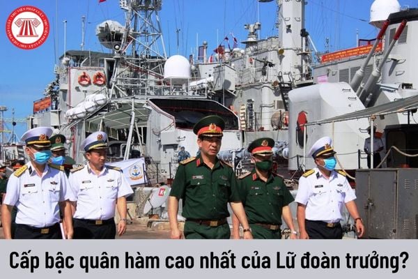 Trong Quân đội nhân dân chức vụ Lữ đoàn trưởng có cấp bậc quân hàm cao nhất là gì?