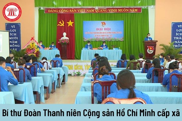 Bí thư Đoàn Thanh niên Cộng sản Hồ Chí Minh cấp xã được nhận mức lương bao nhiêu?