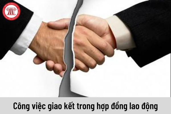 Công việc giao kết trong hợp đồng lao động là công việc mà pháp luật cấm thì hợp đồng lao động đó có được tiếp tục không?