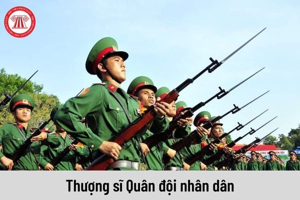 Thượng sĩ Quân đội nhân dân được nhận mức lương hiện nay là bao nhiêu?