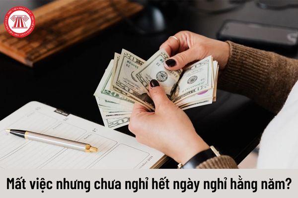 Bị mất việc làm nhưng chưa nghỉ hết số ngày nghỉ hằng năm NLĐ có được thanh toán tiền lương cho những ngày chưa nghỉ không?