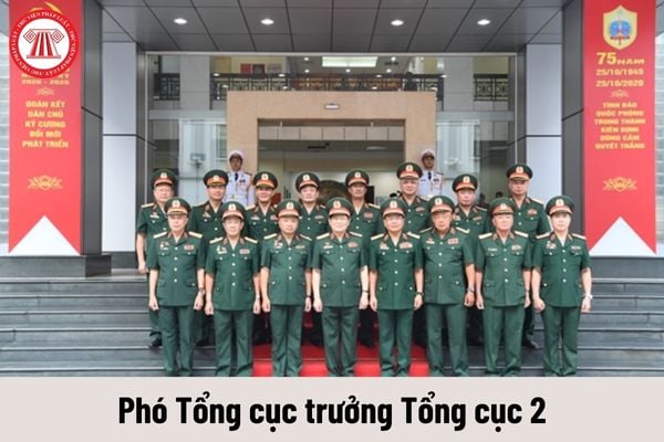 Yêu cầu về trình độ của Phó Tổng Cục trưởng Tổng cục 2 phải đáp ứng là gì?