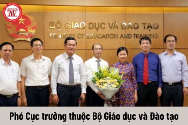 Phó Cục trưởng thuộc Bộ Giáo dục và Đào tạo được nhận mức phụ cấp chức vụ lãnh đạo là bao nhiêu?