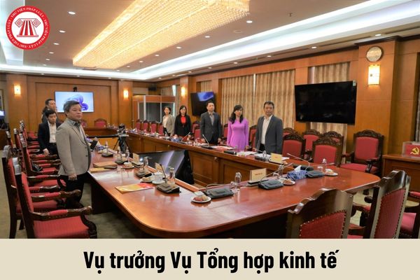 Mức phụ cấp chức vụ lãnh đạo của Vụ trưởng Vụ Tổng hợp kinh tế được nhận là bao nhiêu?