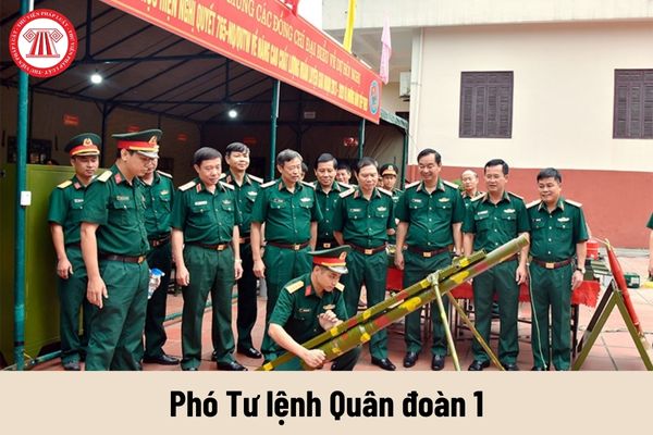 Mức phụ cấp chức vụ lãnh đạo Quân đội nhân dân Việt Nam của Phó Tư lệnh Quân đoàn 1 là bao nhiêu?