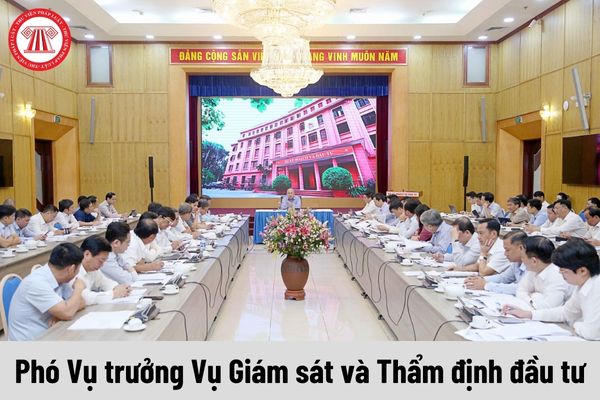 Mức phụ cấp chức vụ lãnh đạo của Phó Vụ trưởng Vụ Giám sát và Thẩm định đầu tư được nhận là bao nhiêu?