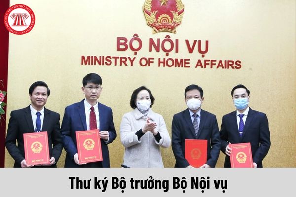 Yêu cầu về năng lực của Thư ký Bộ trưởng Bộ Nội vụ phải đáp ứng hiện nay là gì?