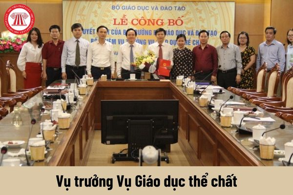 Mức phụ cấp chức vụ lãnh đạo của Vụ trưởng Vụ Giáo dục thể chất được nhận là bao nhiêu?