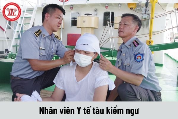 Nhân viên Y tế tàu kiểm ngư phải đáp ứng yêu cầu về trình độ như thế nào?