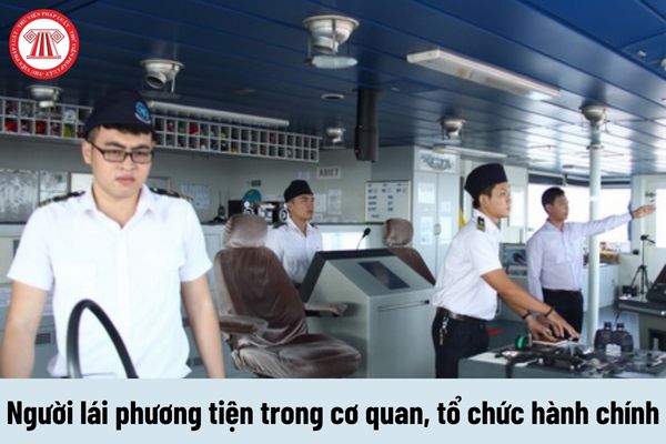 Người lái phương tiện trong cơ quan, tổ chức hành chính tại Cảng vụ đường thủy nội địa có quyền gì?