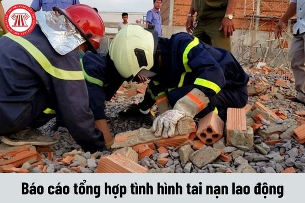 Mẫu báo cáo tổng hợp tình hình tai nạn lao động đầu năm 2024?