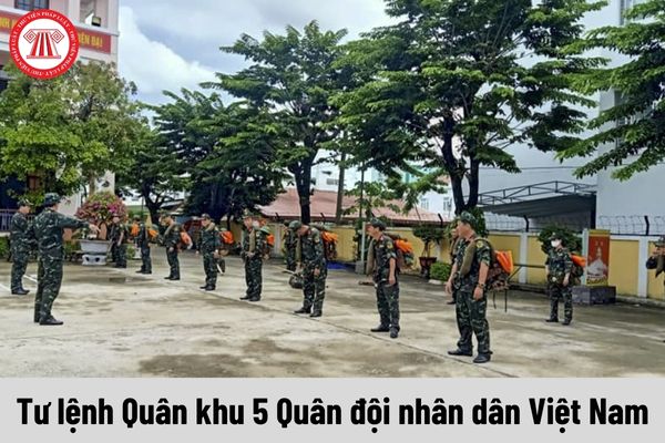 Tư lệnh Quân khu 5 Quân đội nhân dân Việt Nam giữ cấp bậc quân hàm cao nhất thì được nhận mức lương như thế nào?