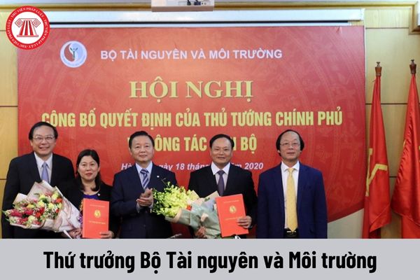 Thứ trưởng Bộ Tài nguyên và Môi trường được nhận mức phụ cấp chức vụ lãnh đạo là bao nhiêu?