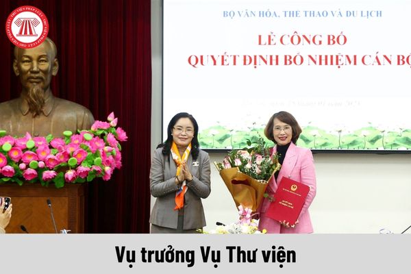 Vụ trưởng Vụ Thư viện được nhận mức phụ cấp chức vụ lãnh đạo là bao nhiêu?