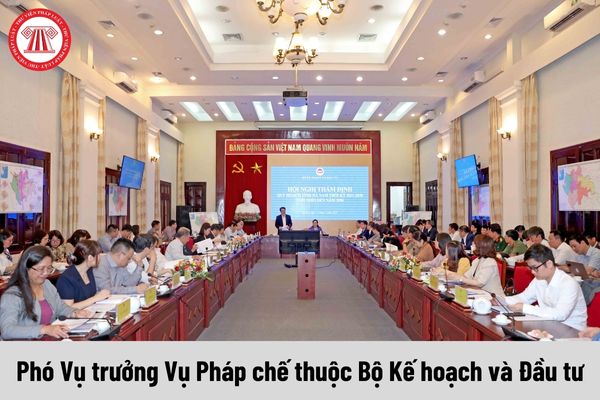 Mức phụ cấp chức vụ lãnh đạo của Phó Vụ trưởng Vụ Pháp chế thuộc Bộ Kế hoạch và Đầu tư được nhận là bao nhiêu?