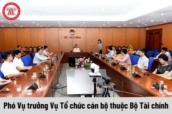 Mức phụ cấp chức vụ lãnh đạo của Phó Vụ trưởng Vụ Tổ chức cán bộ thuộc Bộ Tài chính được nhận là bao nhiêu?