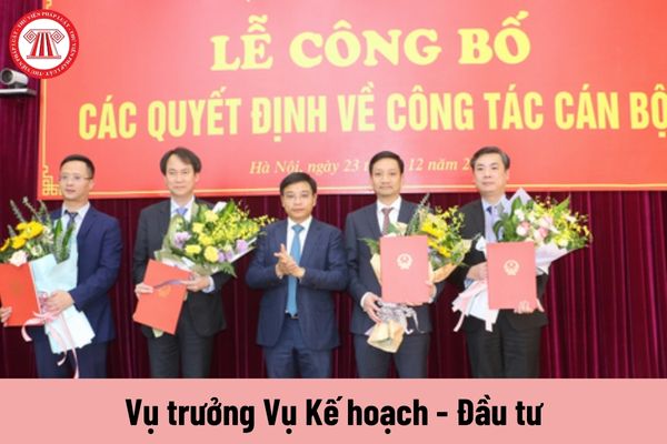 Mức phụ cấp chức vụ lãnh đạo của Vụ trưởng Vụ Kế hoạch - Đầu tư được nhận là bao nhiêu?