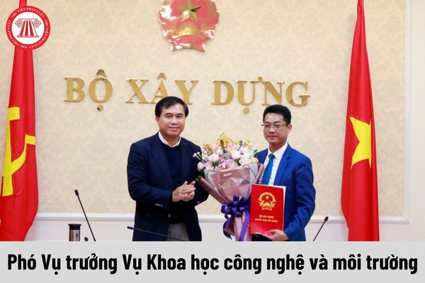 Phó Vụ trưởng Vụ Khoa học công nghệ và môi trường thuộc Bộ Xây dựng được nhận mức phụ cấp chức vụ lãnh đạo là bao nhiêu?