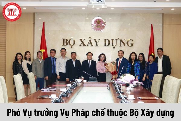 Mức phụ cấp chức vụ lãnh đạo của Phó Vụ trưởng Vụ Pháp chế thuộc Bộ Xây dựng được nhận là bao nhiêu?