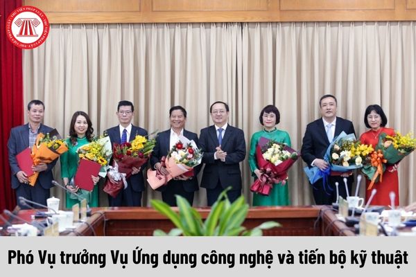 Mức phụ cấp chức vụ lãnh đạo của Phó Vụ trưởng Vụ Ứng dụng công nghệ và tiến bộ kỹ thuật được nhận là bao nhiêu?