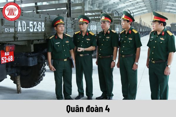Quân đoàn 4 có phải là một trong các Quân đoàn của Quân đội nhân dân Việt Nam? Cấp bậc quân hàm cao nhất của Tư lệnh Quân đoàn 4 được giữ?
