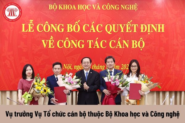 Mức phụ cấp chức vụ lãnh đạo của Vụ trưởng Vụ Tổ chức cán bộ thuộc Bộ Khoa học và Công nghệ được nhận là bao nhiêu?