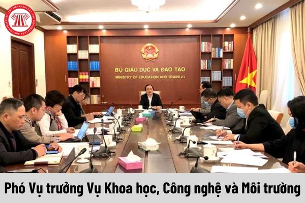 Mức phụ cấp chức vụ lãnh đạo của Phó Vụ trưởng Vụ Khoa học, Công nghệ và Môi trường thuộc Bộ Giáo dục và Đào tạo được nhận là bao nhiêu?