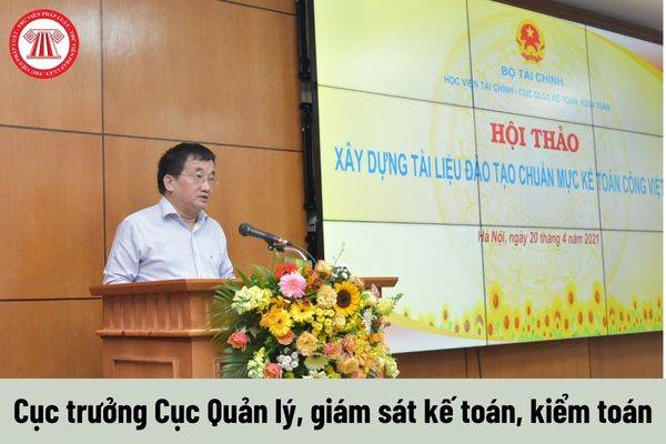 Mức phụ cấp chức vụ lãnh đạo của Cục trưởng Cục Quản lý, giám sát kế toán, kiểm toán được nhận là bao nhiêu?