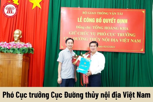 Mức phụ cấp chức vụ lãnh đạo của Phó Cục trưởng Cục Đường thủy nội địa Việt Nam được nhận là bao nhiêu?