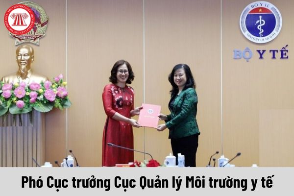 Phó Cục trưởng Cục Quản lý Môi trường y tế được nhận mức phụ cấp chức vụ lãnh đạo là bao nhiêu?