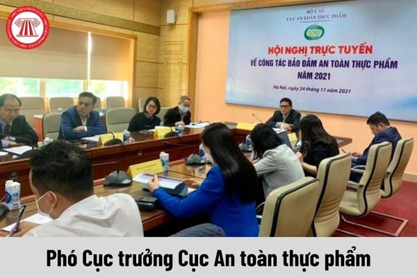 Phó Cục trưởng Cục An toàn thực phẩm được nhận mức phụ cấp chức vụ lãnh đạo là bao nhiêu?