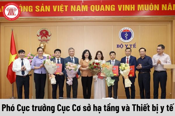 Mức phụ cấp chức vụ lãnh đạo của Phó Cục trưởng Cục Cơ sở hạ tầng và Thiết bị y tế được nhận là bao nhiêu?