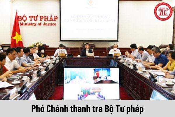 Mức phụ cấp chức vụ lãnh đạo của Phó Chánh Thanh tra Bộ Tư pháp được nhận là bao nhiêu?