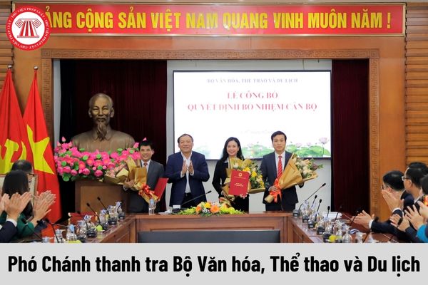 Mức phụ cấp chức vụ lãnh đạo của Phó Chánh Thanh tra Bộ Văn hóa, Thể thao và Du lịch được nhận là bao nhiêu?