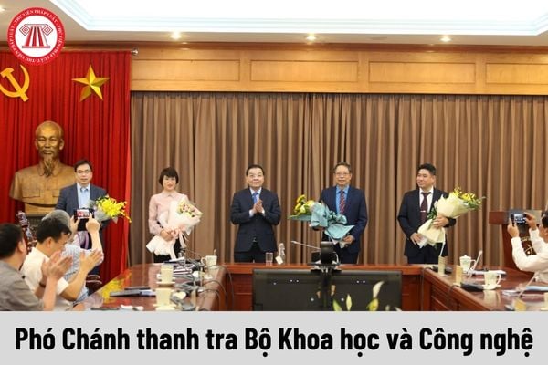 Phó Chánh Thanh tra Bộ Khoa học và Công nghệ được nhận mức phụ cấp chức vụ lãnh đạo là bao nhiêu?