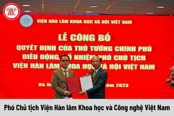 Phó Chủ tịch Viện Hàn lâm Khoa học và Công nghệ Việt Nam được nhận mức phụ cấp chức vụ lãnh đạo là bao nhiêu?