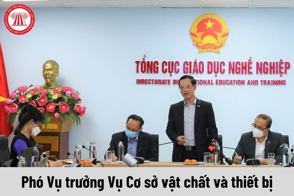 Mức phụ cấp chức vụ lãnh đạo của Phó Vụ trưởng Vụ Cơ sở vật chất và thiết bị được nhận là bao nhiêu?