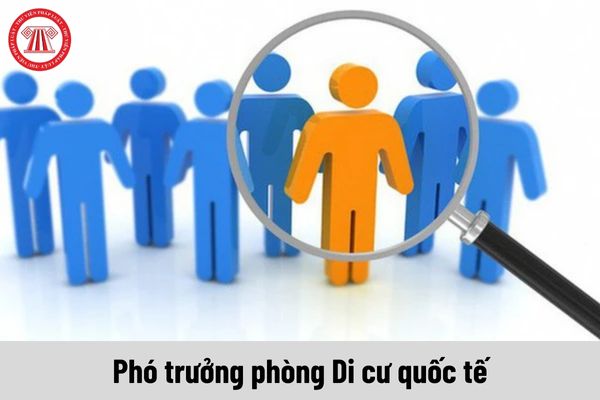 Phó trưởng phòng Di cư quốc tế được nhận mức phụ cấp chức vụ lãnh đạo là bao nhiêu?