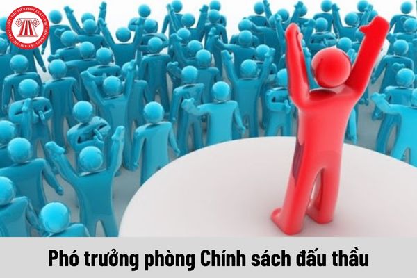 Mức phụ cấp chức vụ lãnh đạo của Phó trưởng phòng Chính sách đấu thầu được nhận là bao nhiêu?