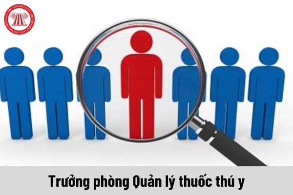 Trưởng phòng Quản lý thuốc thú y được nhận mức phụ cấp chức vụ lãnh đạo là bao nhiêu?