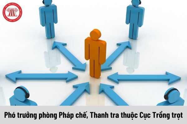 Mức phụ cấp chức vụ lãnh đạo của Phó trưởng phòng Pháp chế, Thanh tra thuộc Cục Trồng trọt được nhận là bao nhiêu?