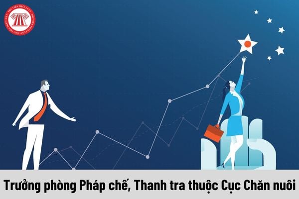 Mức phụ cấp chức vụ lãnh đạo của Trưởng phòng Pháp chế, Thanh tra thuộc Cục Chăn nuôi là bao nhiêu?