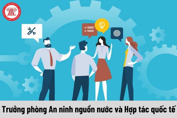 Trưởng phòng An ninh nguồn nước và Hợp tác quốc tế được nhận mức phụ cấp chức vụ lãnh đạo là bao nhiêu?