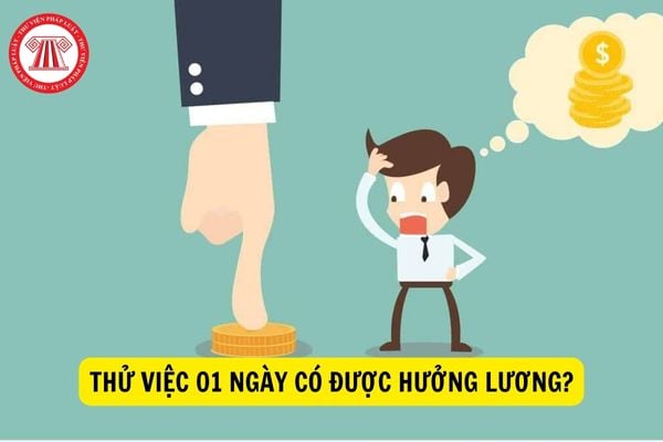 Lao động thử việc 01 ngày rồi nghỉ ngang không báo trước thì có được trả lương hay không?