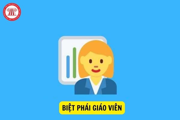 Biệt phái giáo viên được xem xét theo thứ tự nào?