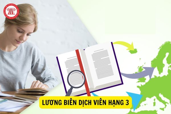 Biên dịch viên hạng 3 được hưởng mức lương là bao nhiêu?