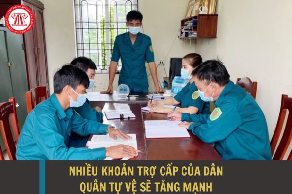 Nhiều khoản trợ cấp của dân quân tự vệ sẽ tăng mạnh từ 01/7/2023?