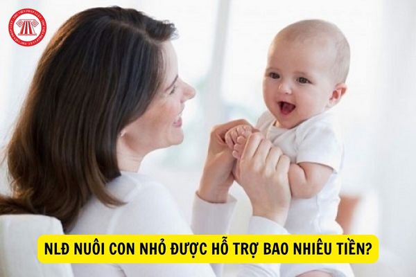 Người lao động nuôi con nhỏ được hỗ trợ bao nhiêu tiền?