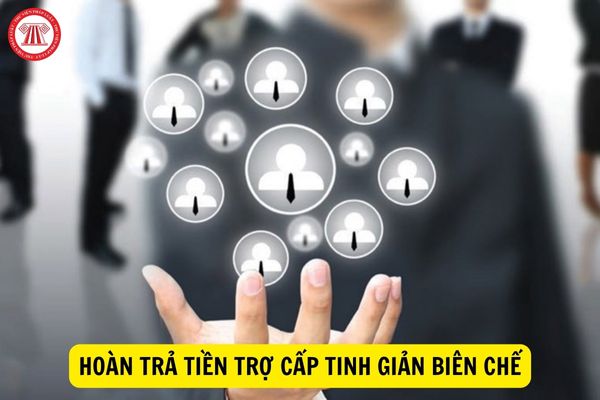 Thay đổi về trường hợp phải hoàn trả tiền trợ cấp tinh giản biên chế từ 20/7/2023?