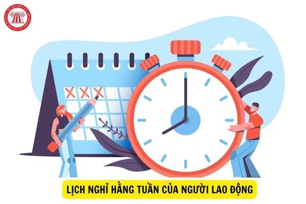 Lịch nghỉ hằng tuần của người lao động do ai quyết định?